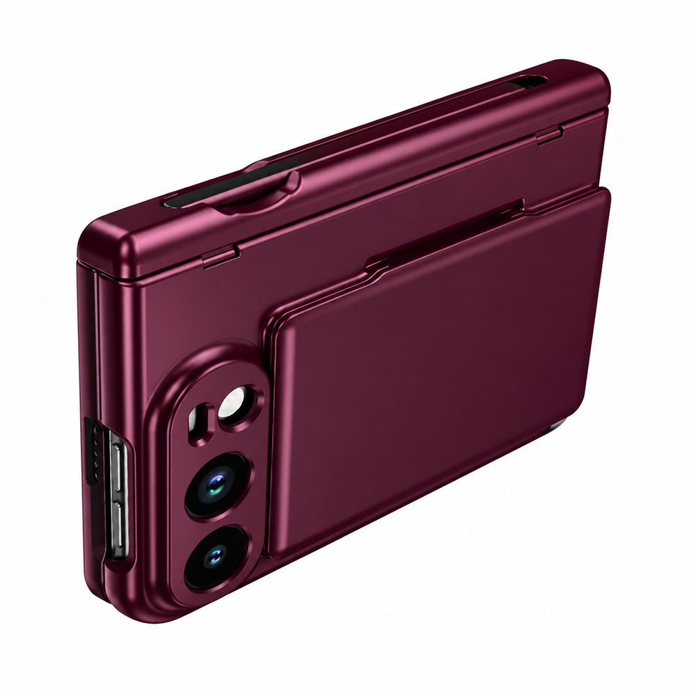 Premium Protective iPhone Duo Case with Card Slot & Kickstand