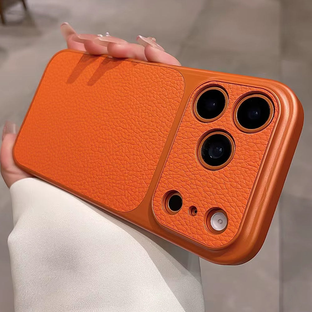 Premium Leather Texture iPhone Case