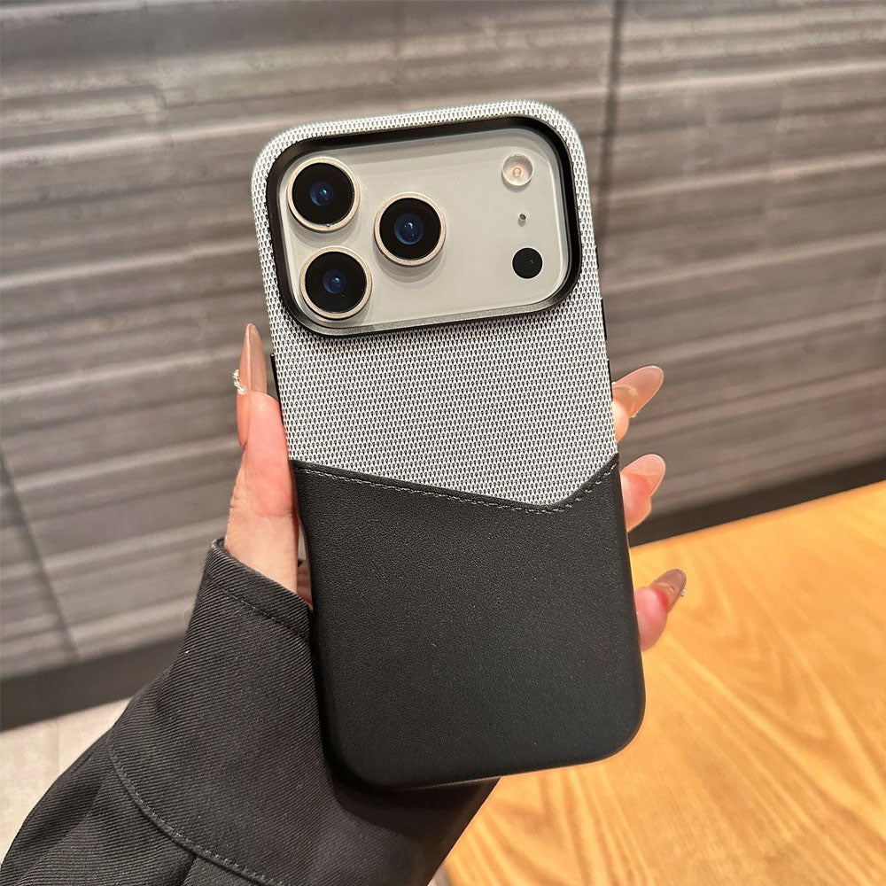 Premium Vegan Leather iPhone Case