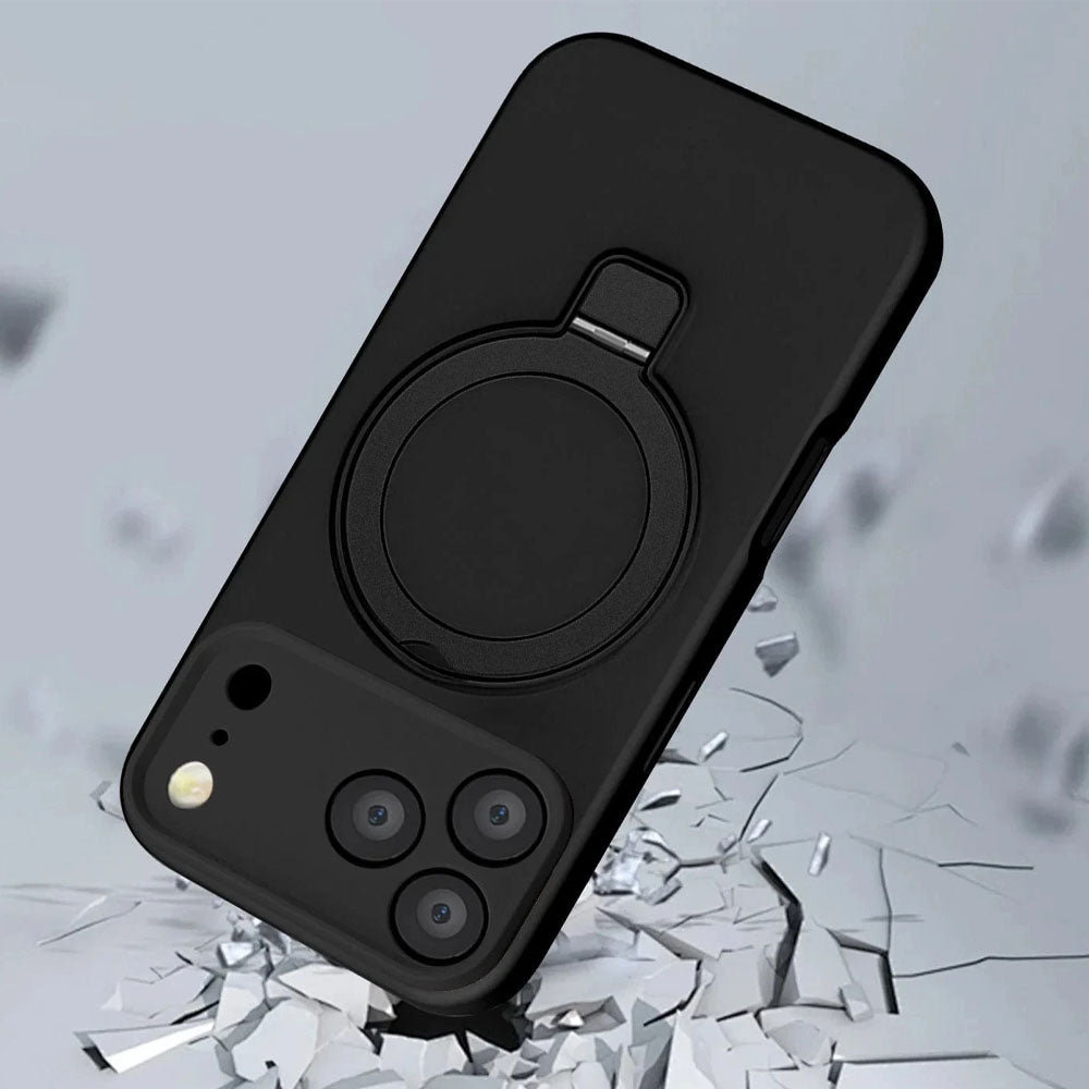 FlexStand Silicone iPhone Case with Magnetic Stand