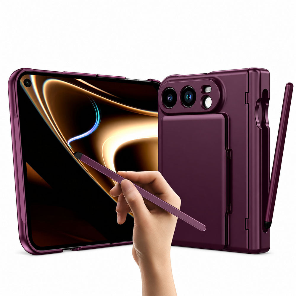 Premium Protective iPhone Duo Case with Card Slot & Kickstand