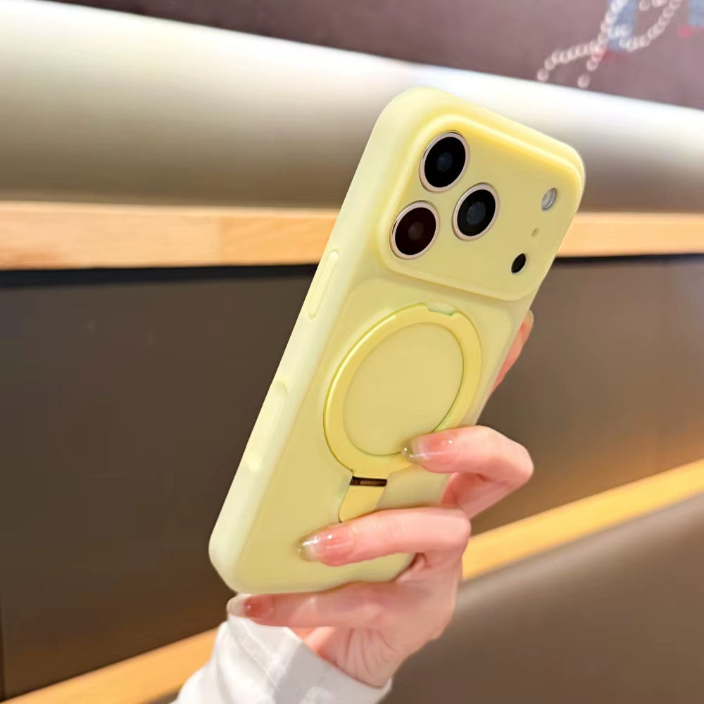 SnapStand Matte Silicone iPhone Case