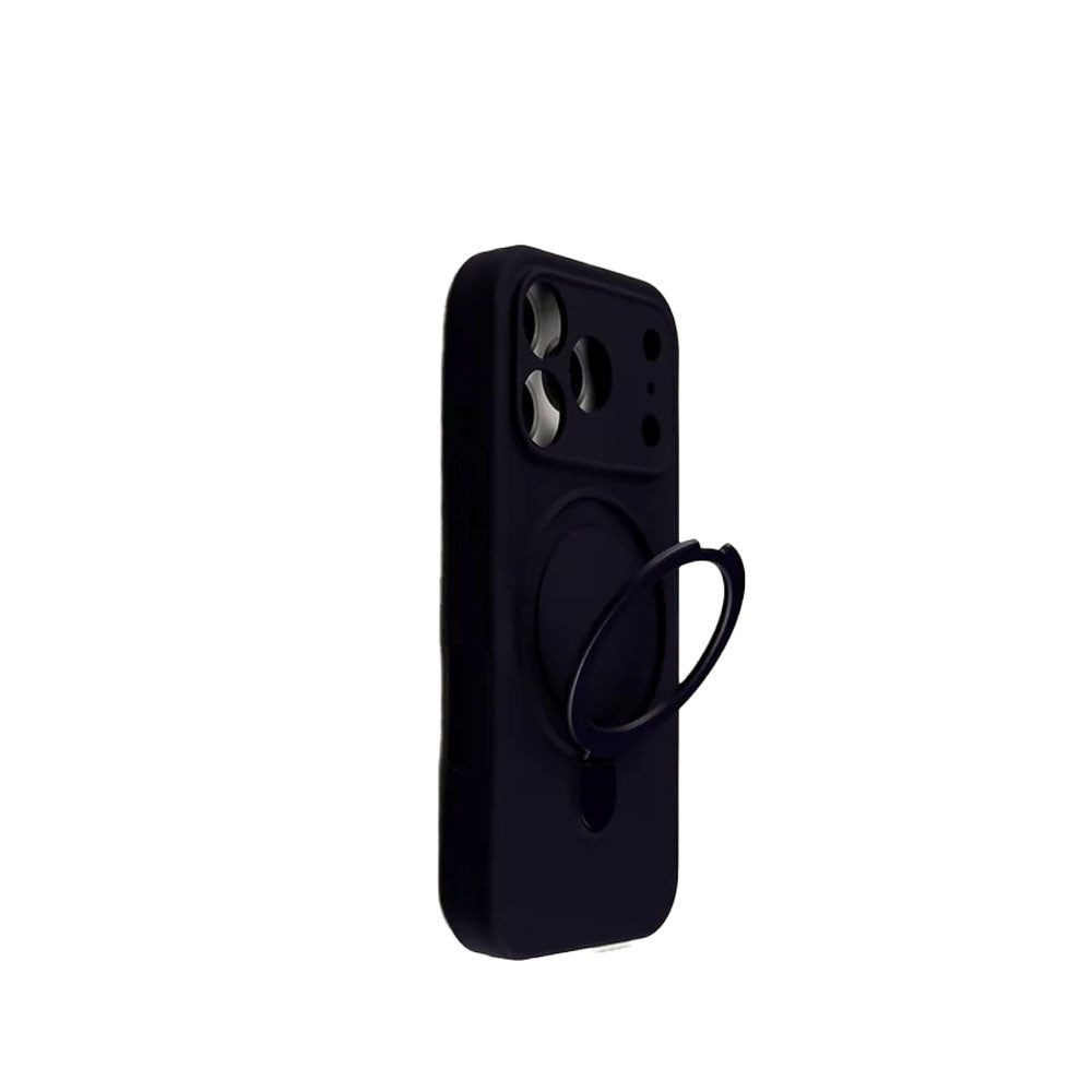 FlexStand Silicone iPhone Case with Magnetic Stand