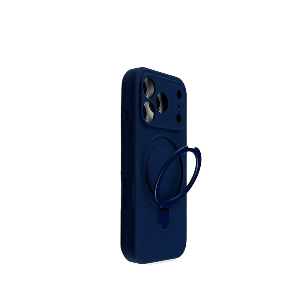 FlexStand Silicone iPhone Case with Magnetic Stand