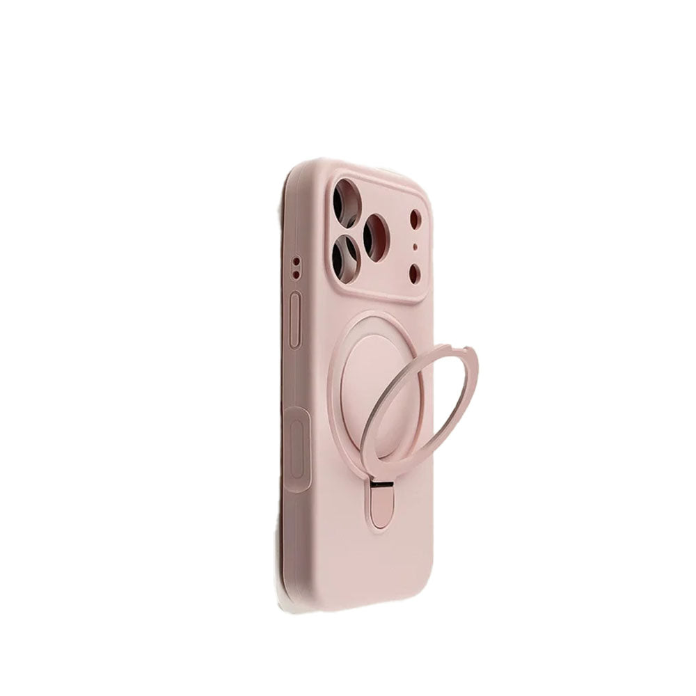 FlexStand Silicone iPhone Case with Magnetic Stand