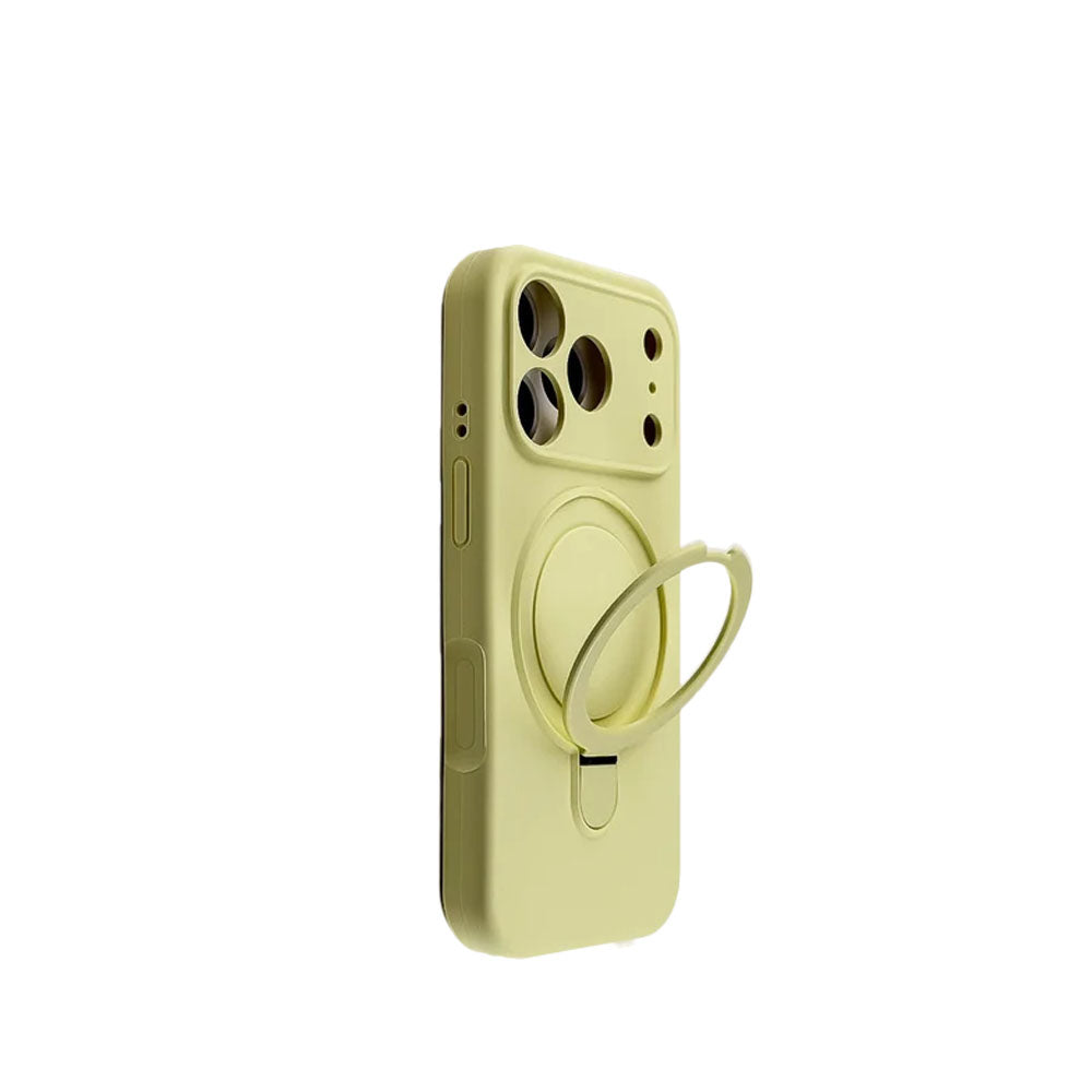 FlexStand Silicone iPhone Case with Magnetic Stand