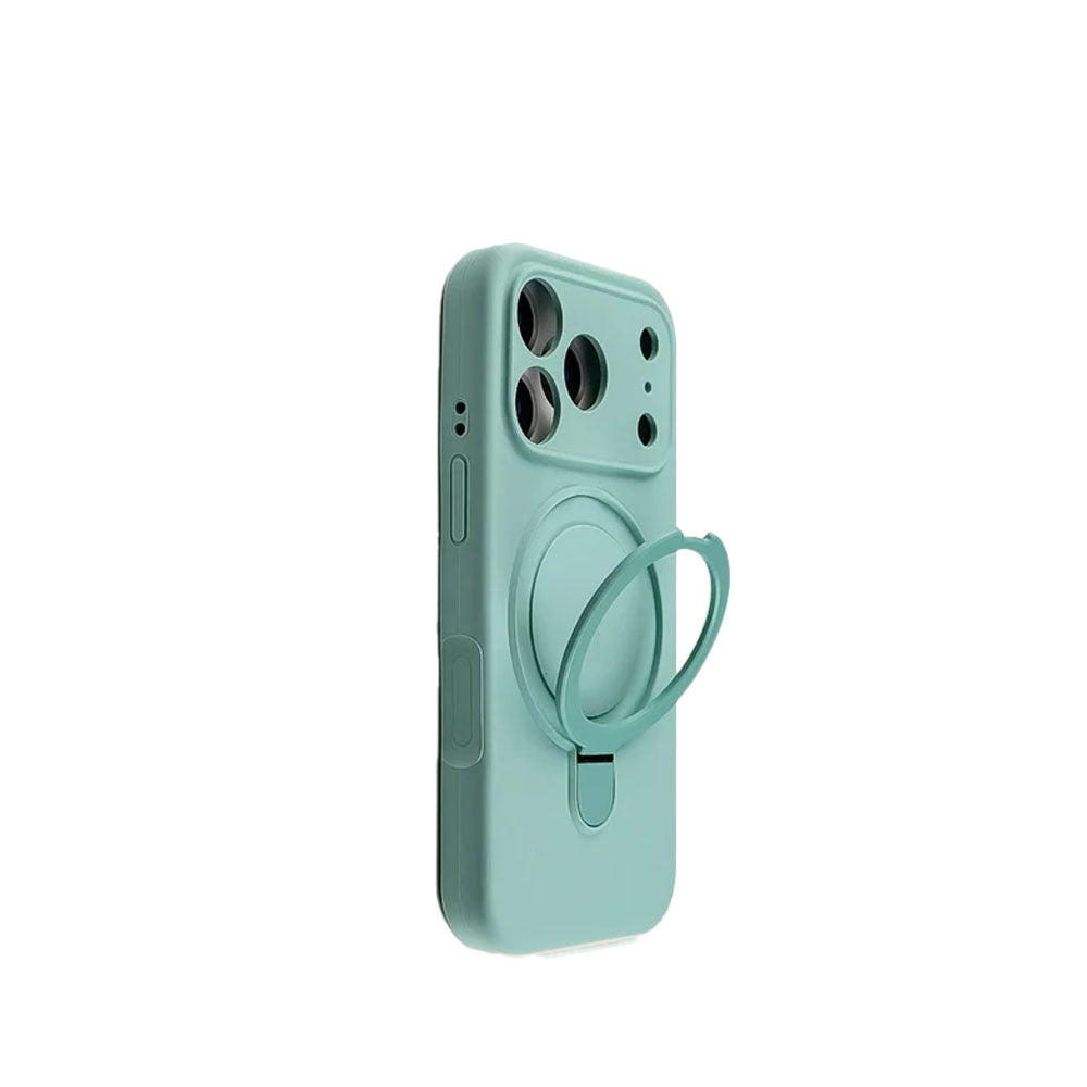 FlexStand Silicone iPhone Case with Magnetic Stand