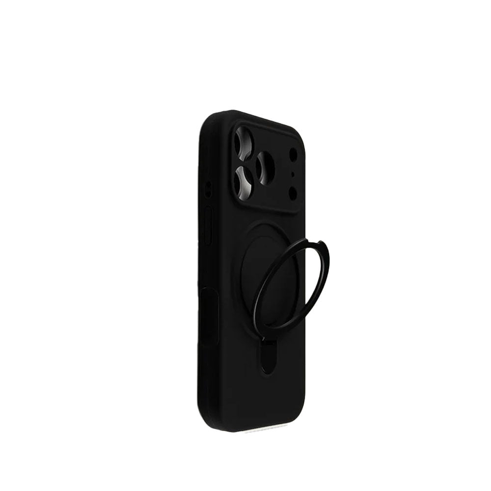 FlexStand Silicone iPhone Case with Magnetic Stand