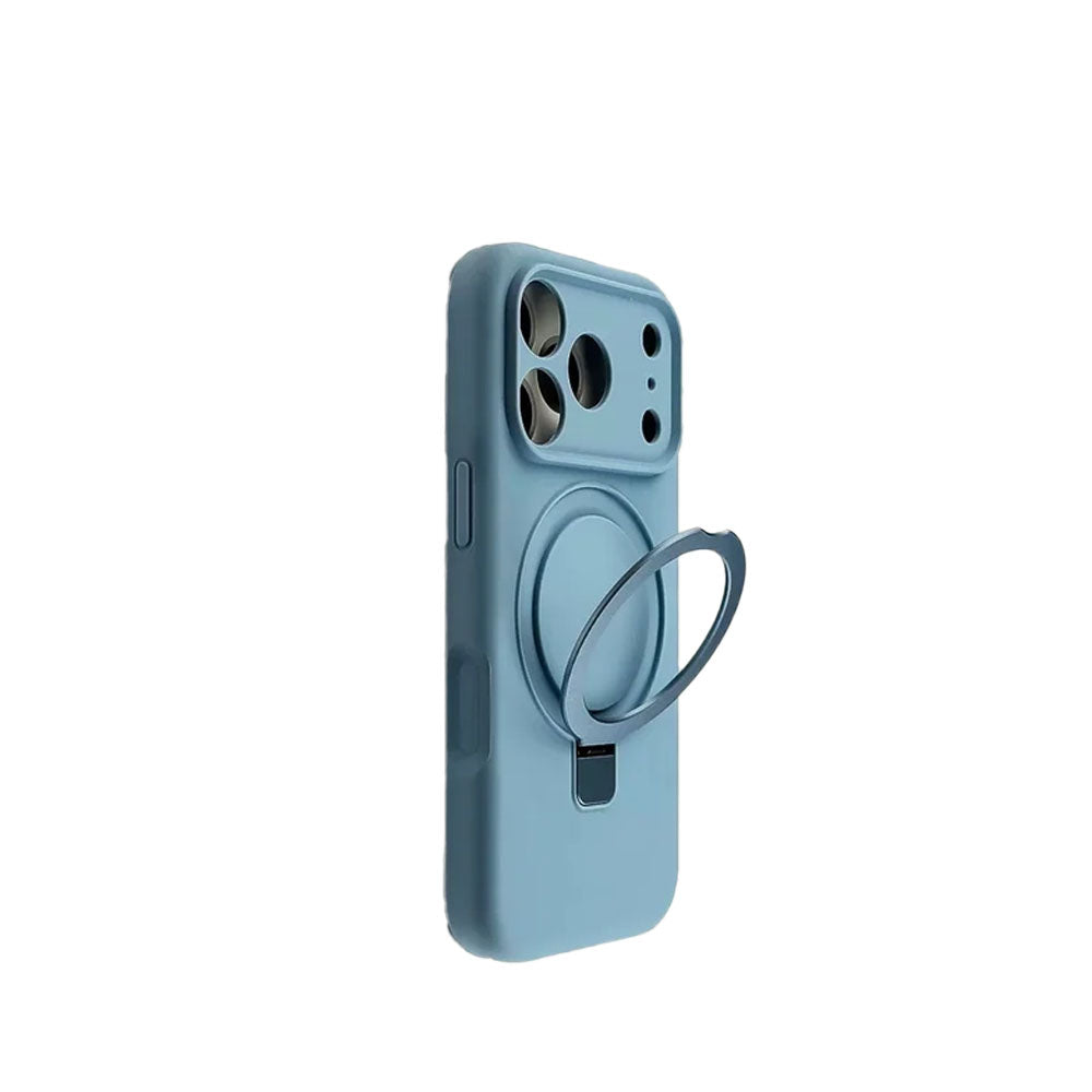 FlexStand Silicone iPhone Case with Magnetic Stand