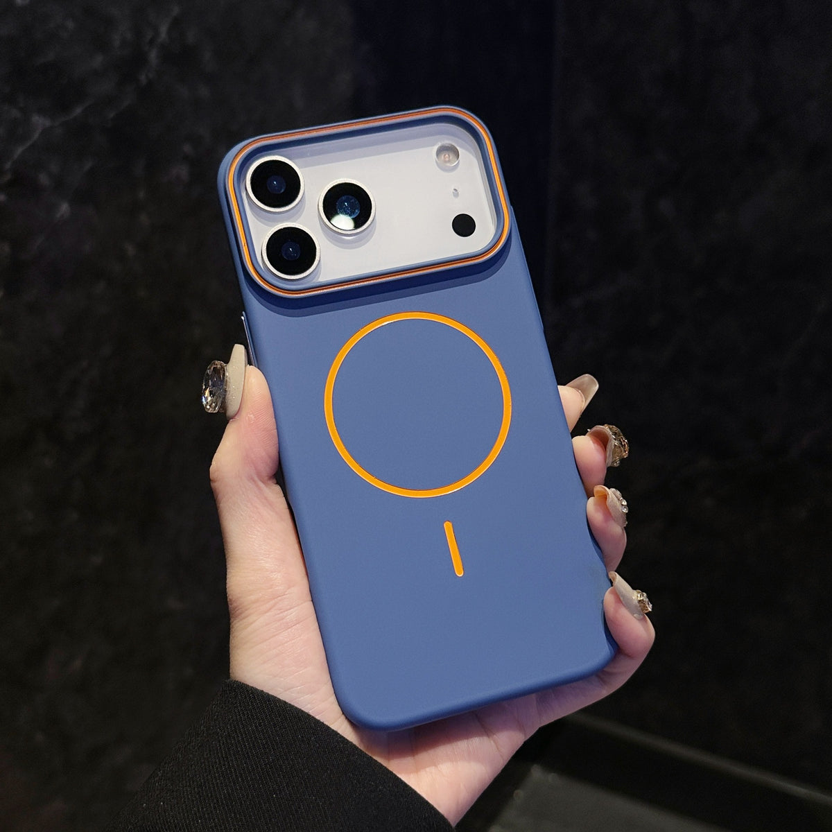 Premium iPhone Case with Magnetic Grip & Anti-Drop Protection