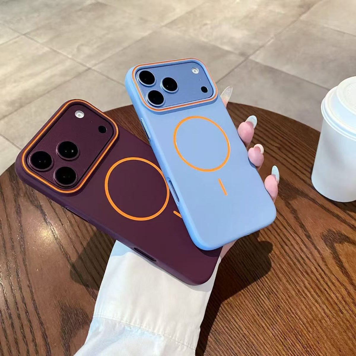 Premium iPhone Case with Magnetic Grip & Anti-Drop Protection