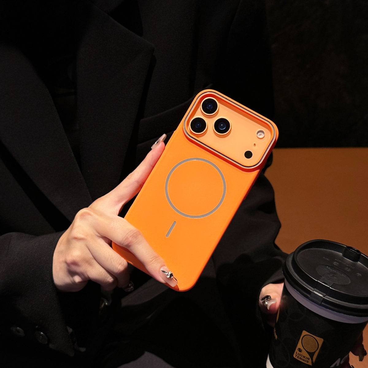 Premium iPhone Case with Magnetic Grip & Anti-Drop Protection