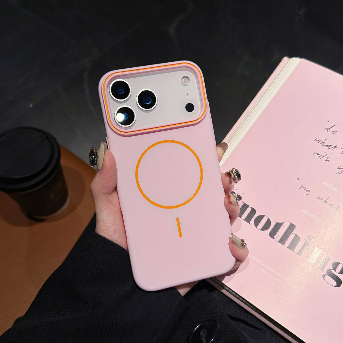 Premium iPhone Case with Magnetic Grip & Anti-Drop Protection
