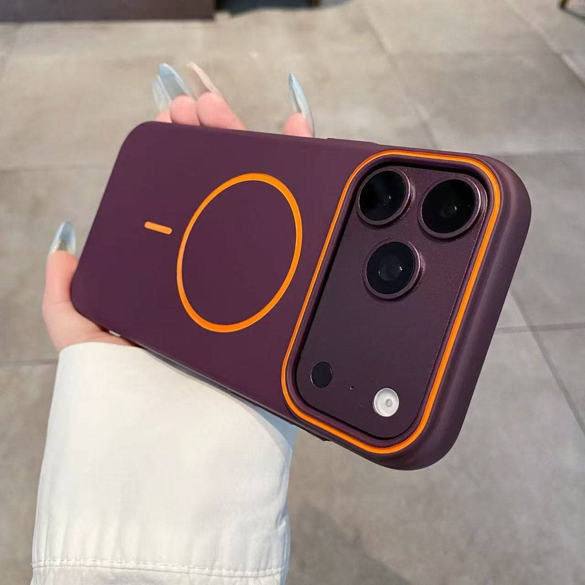 Premium iPhone Case with Magnetic Grip & Anti-Drop Protection