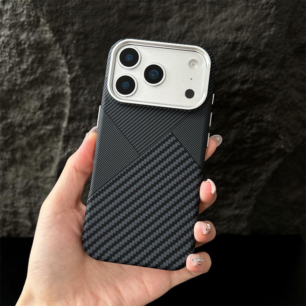 Kevlar Magnetic iPhone Case with Military-Grade Protection