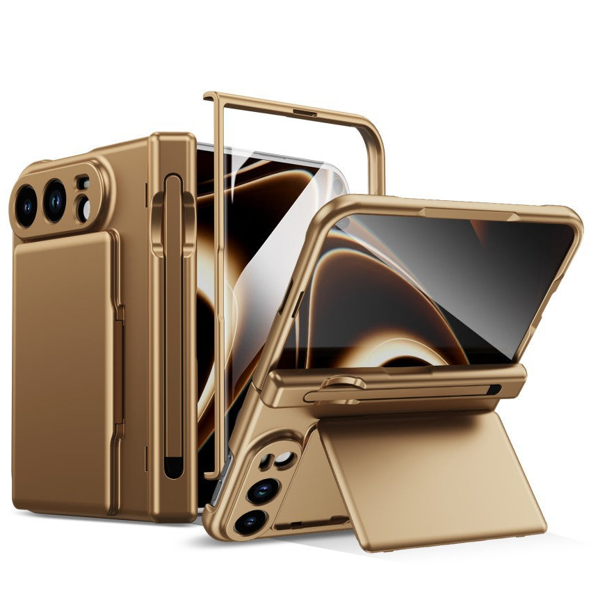 Premium Protective iPhone Duo Case with Card Slot & Kickstand