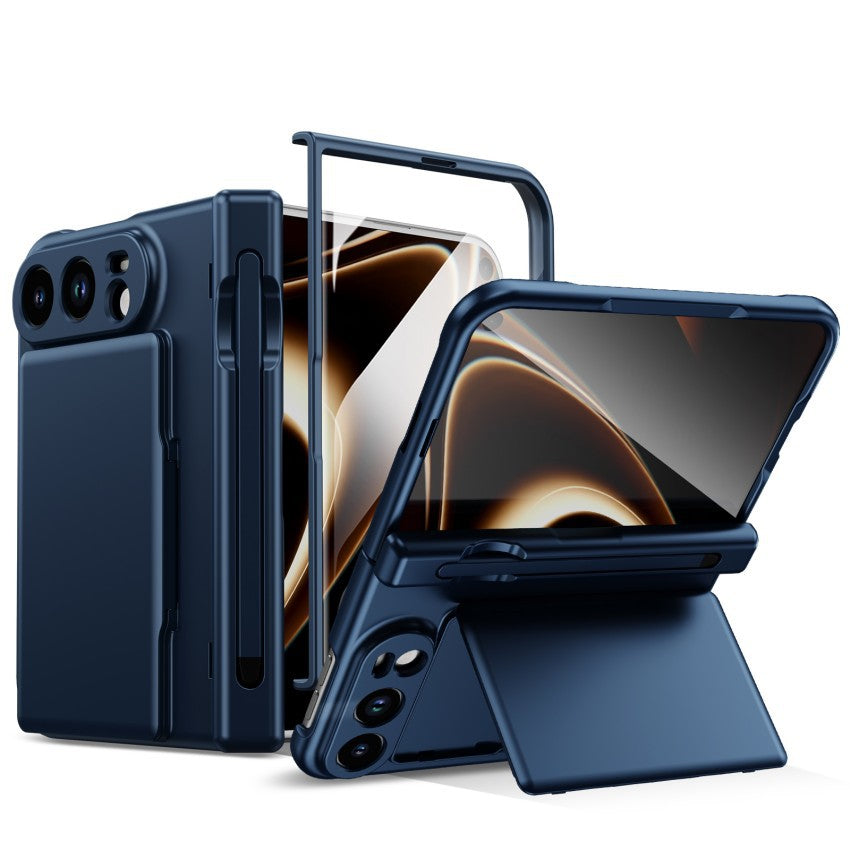 Premium Protective iPhone Duo Case with Card Slot & Kickstand