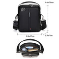 Aegis Water-Resistant Leather Messenger Bag