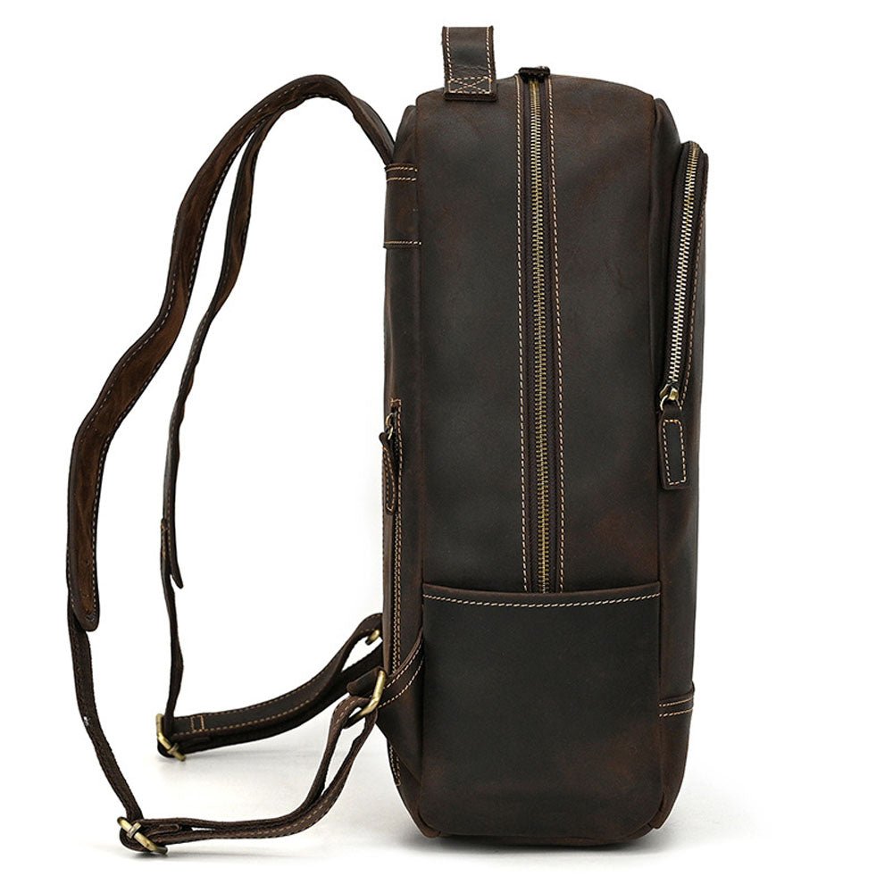 Aero - Back Leather Backpack - Moderno Collections