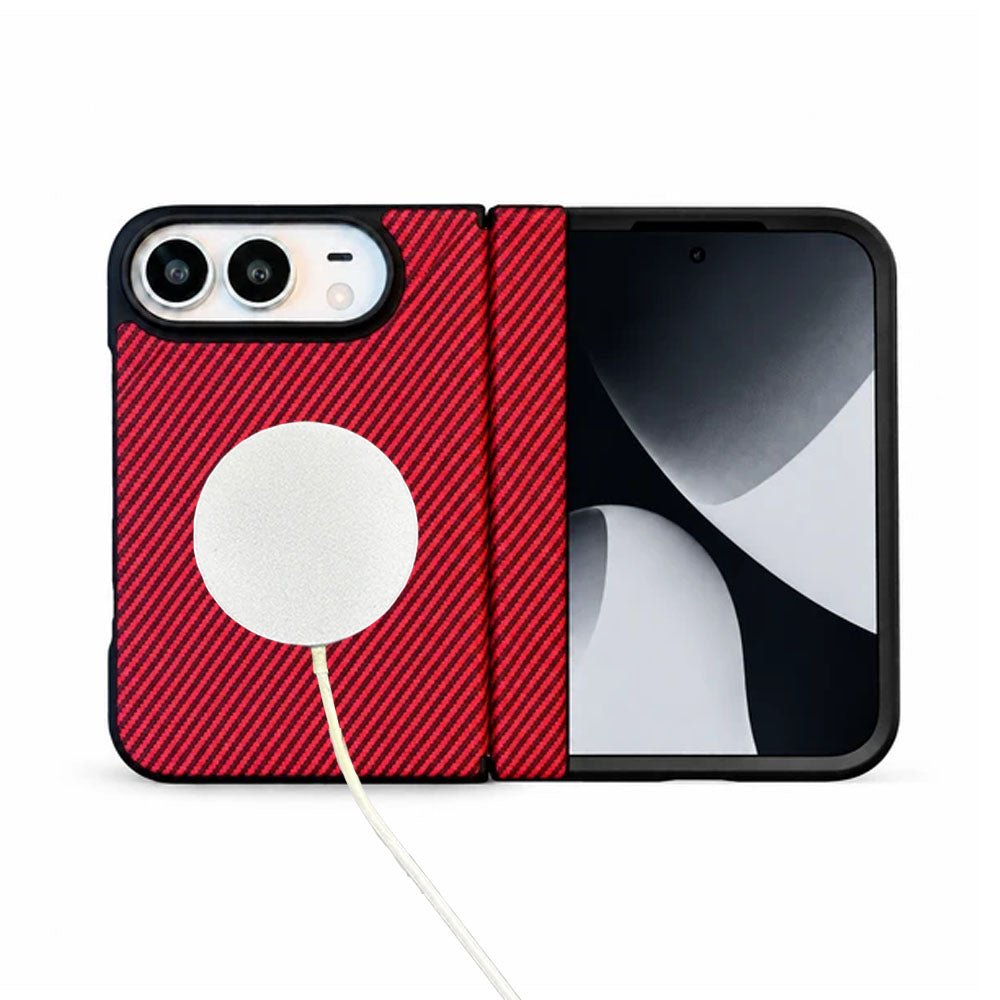 AeroCarbon MagSafe Folding iPhone Duo Case - Moderno Collections