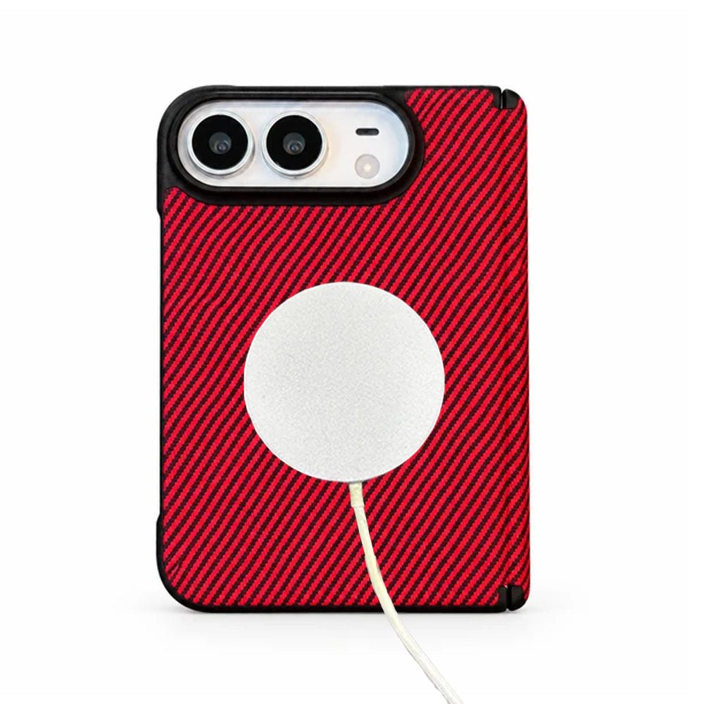 AeroCarbon MagSafe Folding iPhone Duo Case - Moderno Collections