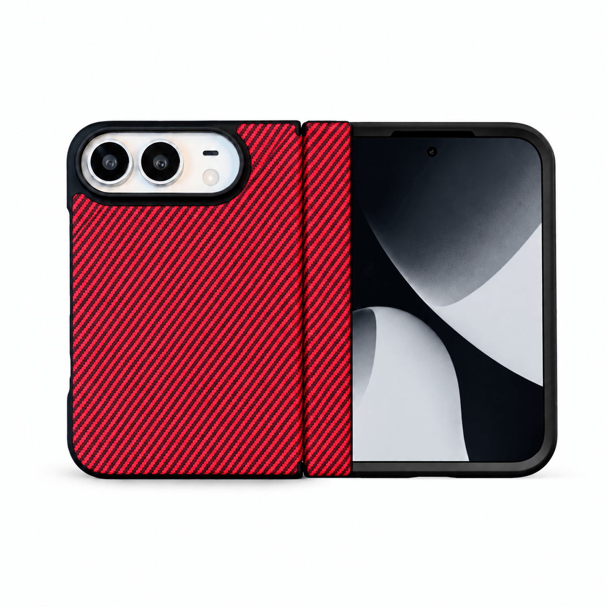 AeroCarbon MagSafe Folding iPhone Duo Case - Moderno Collections