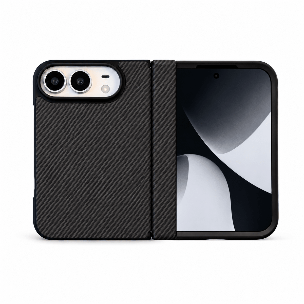 AeroCarbon MagSafe Folding iPhone Duo Case - Moderno Collections