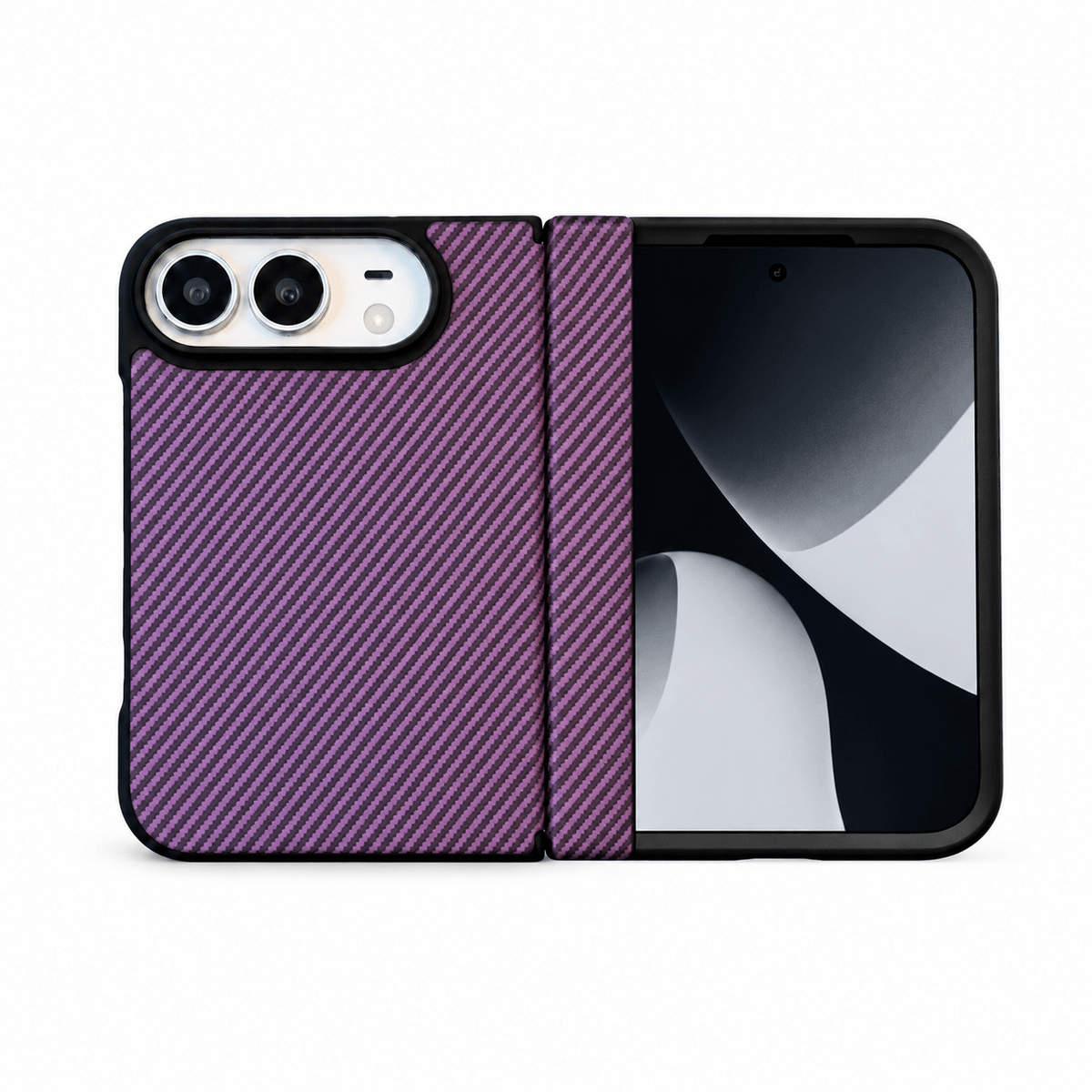 AeroCarbon MagSafe Folding iPhone Duo Case - Moderno Collections