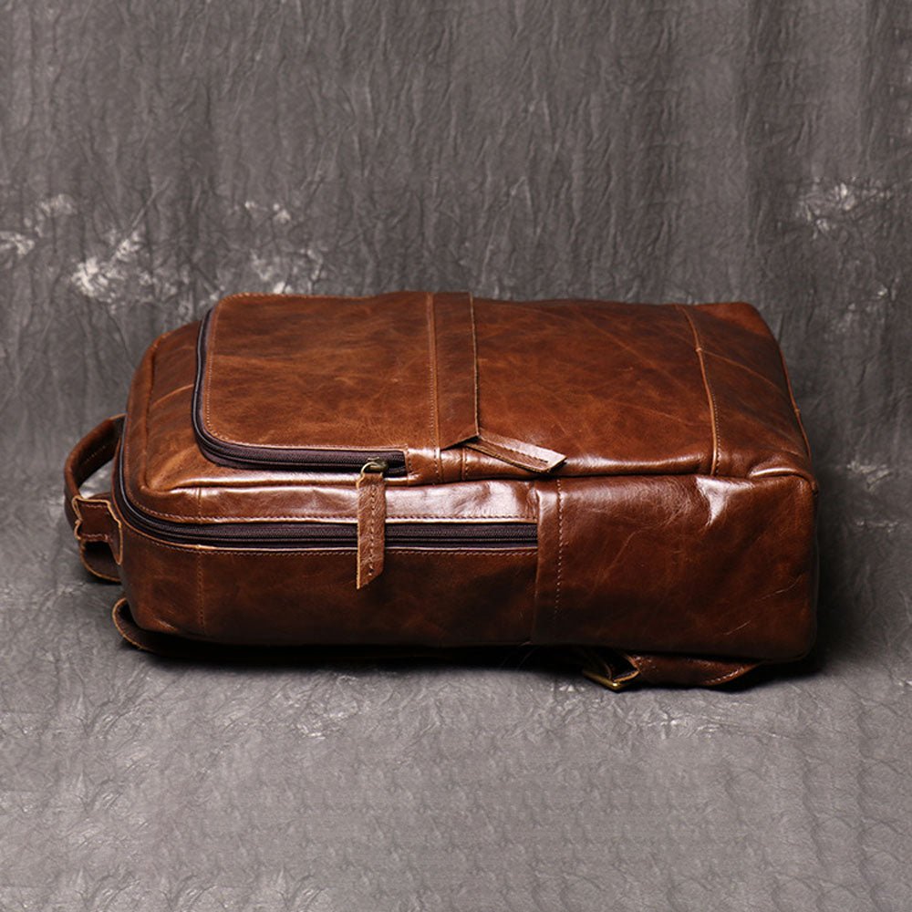 Apex Slim Traveler Genuine Leather Bag - Moderno Collections