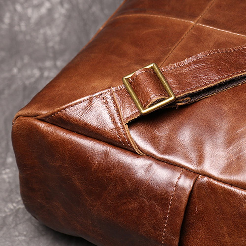 Apex Slim Traveler Genuine Leather Bag - Moderno Collections