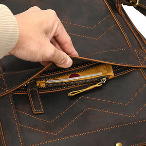 Thumbnail for ArcStrap Leather Backpack - Moderno Collections