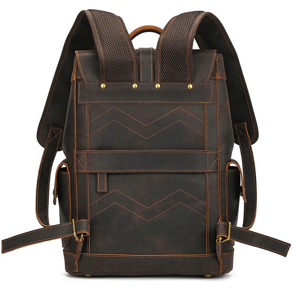 ArcStrap Leather Backpack - Moderno Collections
