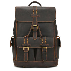 Thumbnail for ArcStrap Leather Backpack - Moderno Collections