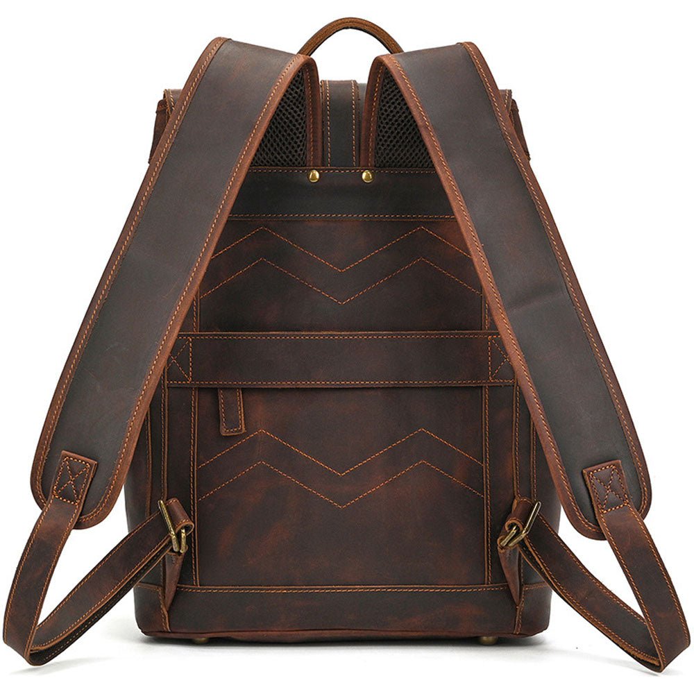ArcStrap Leather Backpack - Moderno Collections