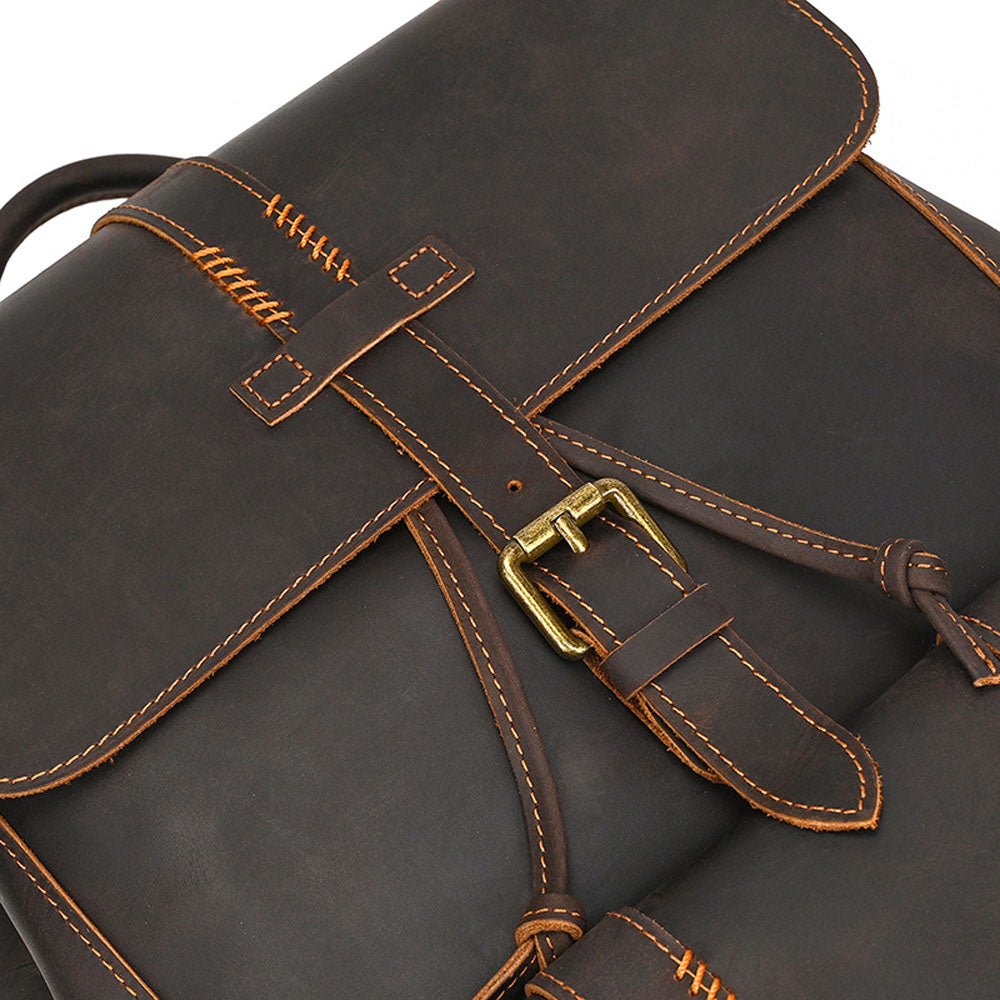ArcStrap Leather Backpack - Moderno Collections