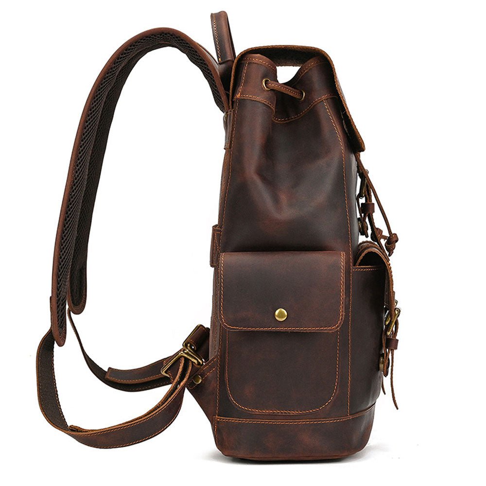 ArcStrap Leather Backpack - Moderno Collections