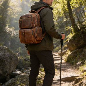 Thumbnail for BreathCore Leather Backpack - Moderno Collections