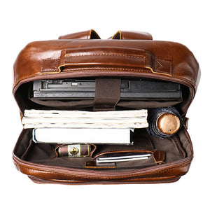 Thumbnail for Corsair Genuine Leather Backpack - Moderno Collections