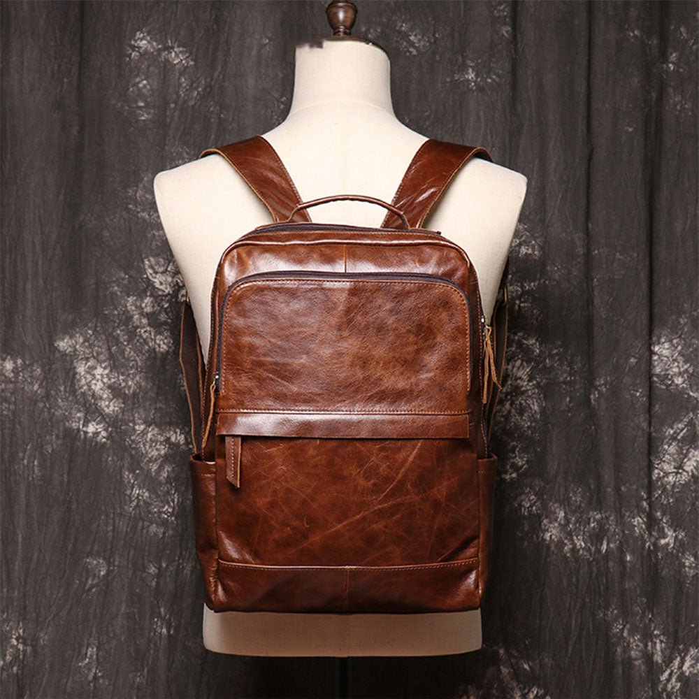 Corsair Genuine Leather Backpack - Moderno Collections
