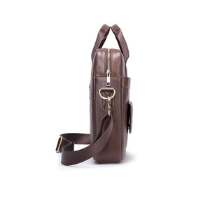 Thumbnail for CrossPath Leather Messenger Bag - Moderno Collections