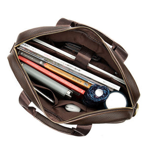 Thumbnail for CrossPath Leather Messenger Bag - Moderno Collections