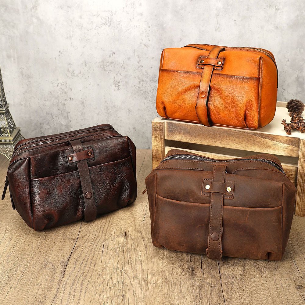 EchoCarry Leather Messenger Bag - Moderno Collections
