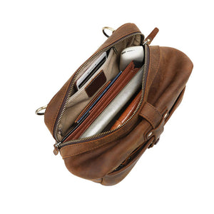Thumbnail for EchoCarry Leather Messenger Bag - Moderno Collections