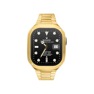 Thumbnail for Elegance Pro: Stainless Steel Case Apple Watch Band - Moderno Collections