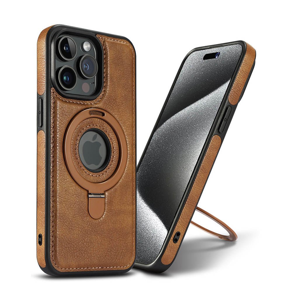 EvoGrip Leather MagSafe iPhone Case - Moderno Collections