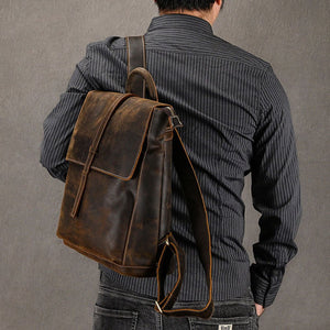 Thumbnail for Ferro Leather Backpack - Moderno Collections