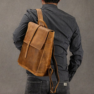 Thumbnail for Ferro Leather Backpack - Moderno Collections