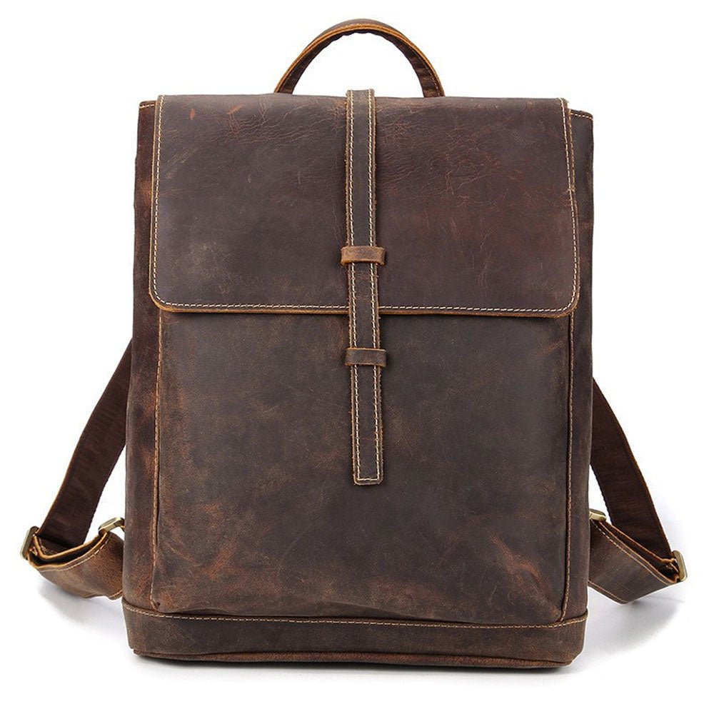 Ferro Leather Backpack - Moderno Collections