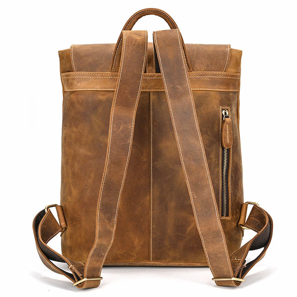 Ferro Leather Backpack - Moderno Collections