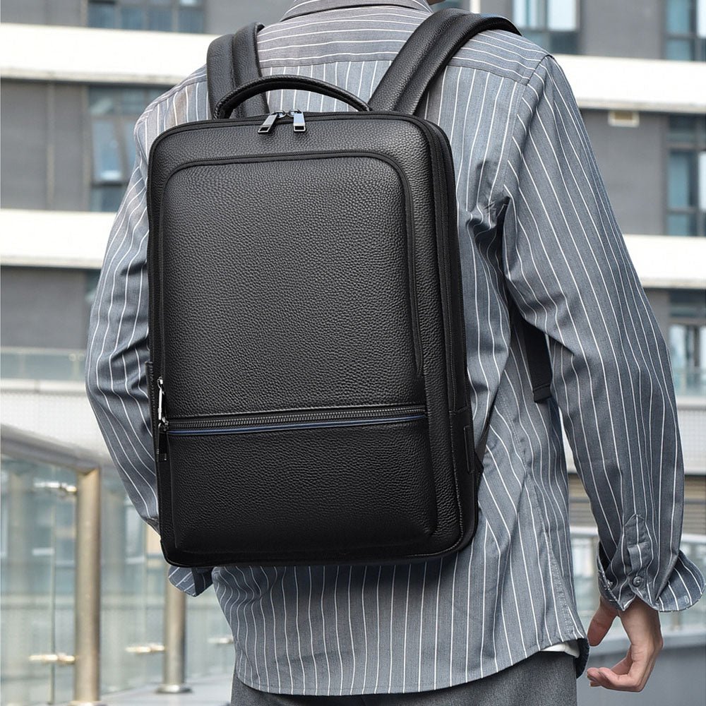 Florentine Smart Leather Backpack - Moderno Collections